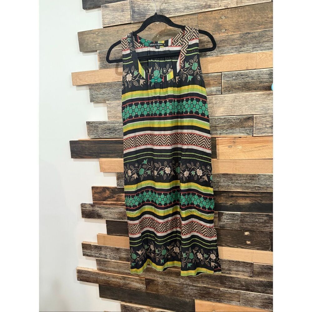 Gudrun Sjoden sleeveless dress pockets size Small
